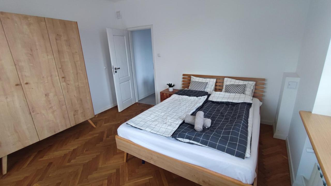 Przestronny Apartament W Centrum Leilighet Warszawa Eksteriør bilde