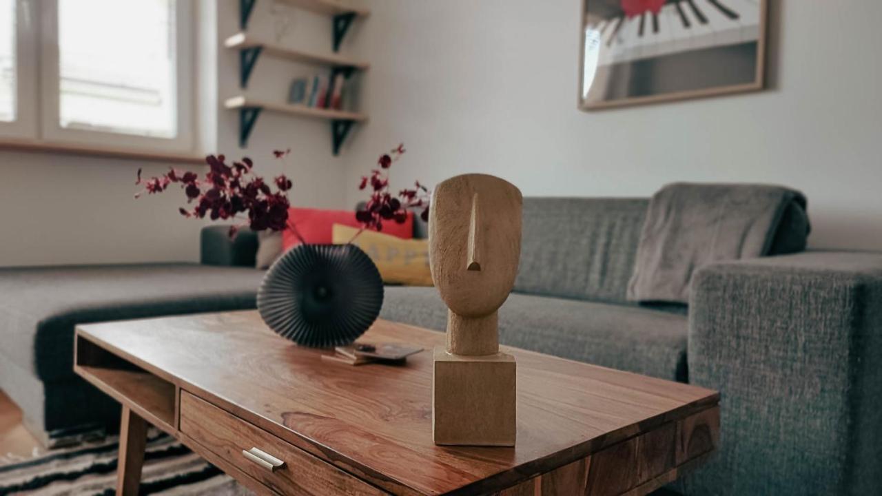 Przestronny Apartament W Centrum Leilighet Warszawa Eksteriør bilde