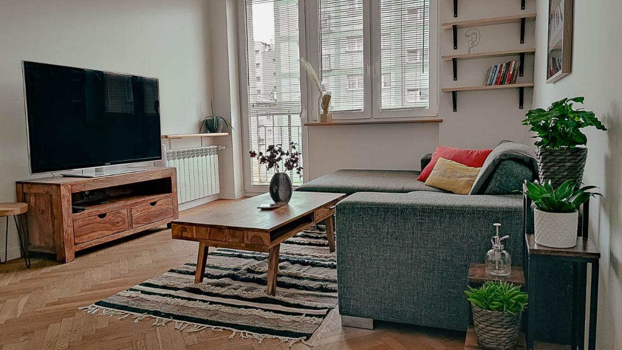 Przestronny Apartament W Centrum Leilighet Warszawa Eksteriør bilde