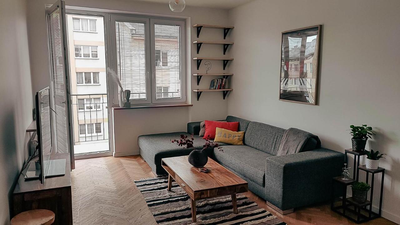 Przestronny Apartament W Centrum Leilighet Warszawa Eksteriør bilde